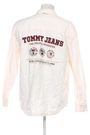 Męska koszula Tommy Jeans, Rozmiar S, Kolor Biały, Cena 319,99 zł