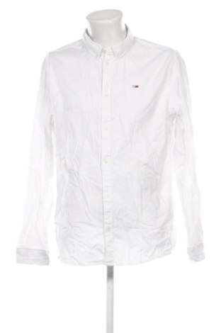 Pánská košile  Tommy Jeans, Velikost XXL, Barva Bílá, Cena  1 699,00 Kč