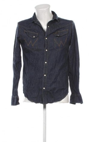 Ανδρικό πουκάμισο Wrangler, Μέγεθος M, Χρώμα Μπλέ, Τιμή 64,61 €