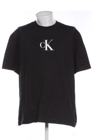 Мъжка тениска Calvin Klein, Размер XL, Цвят Черен, Цена 82,99 лв.