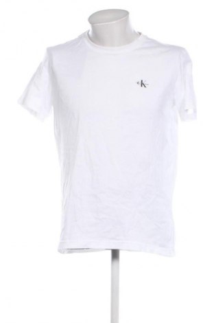 Herren T-Shirt Calvin Klein, Größe L, Farbe Weiß, Preis € 57,99