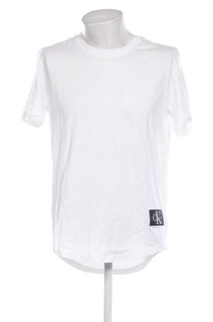 Pánske tričko  Calvin Klein Jeans, Veľkosť L, Farba Biela, Cena  47,95 €