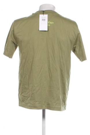 Tricou de bărbați Calvin Klein Jeans, Mărime S, Culoare Verde, Preț 187,99 Lei