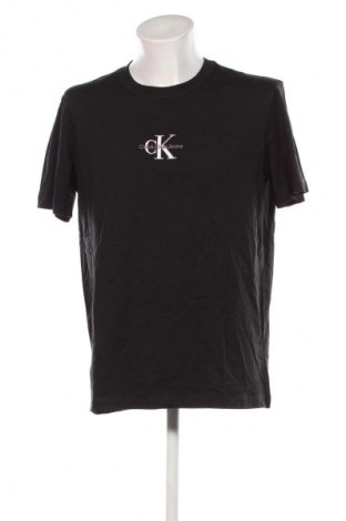 Мъжка тениска Calvin Klein Jeans, Размер XL, Цвят Черен, Цена 82,99 лв.