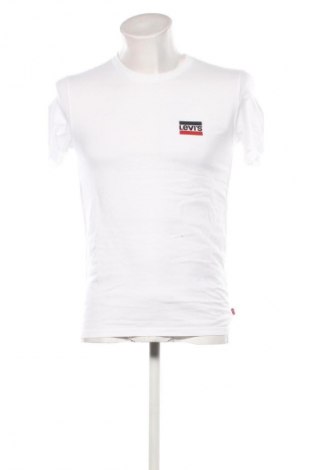 Мъжка тениска Levi's, Размер M, Цвят Бял, Цена 27,99 лв.