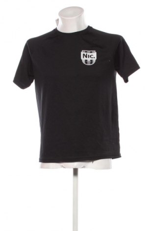 Męski T-shirt Nic, Rozmiar L, Kolor Czarny, Cena 62,99 zł