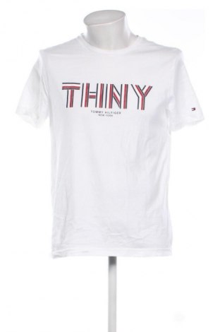 Herren T-Shirt Tommy Hilfiger, Größe L, Farbe Weiß, Preis 53,99 €