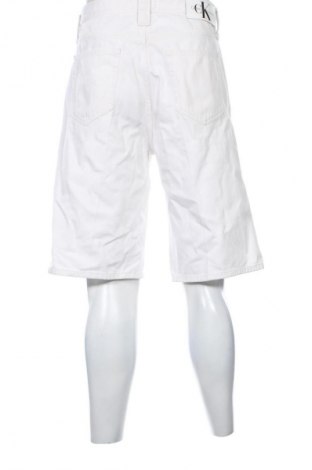 Pantaloni scurți de bărbați Calvin Klein Jeans, Mărime L, Culoare Alb, Preț 487,99 Lei