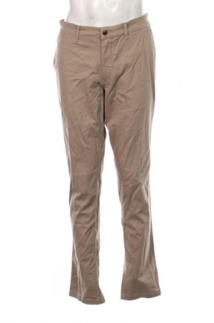 Ανδρικό παντελόνι Jack & Jones, Μέγεθος L, Χρώμα  Μπέζ, Τιμή 24,99 €