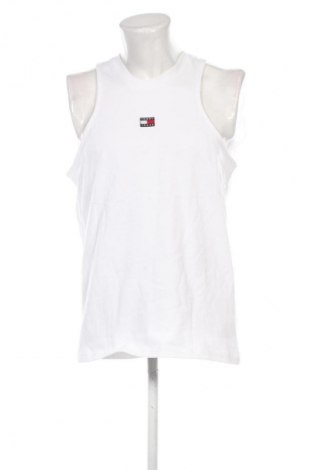 Мъжки потник Tommy Jeans, Размер S, Цвят Бял, Цена 66,99 лв.