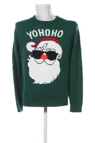 Herrenpullover Montego, Größe L, Farbe Grün, Preis € 8,99