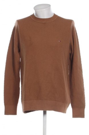Pulover de bărbați Tommy Hilfiger, Mărime XXL, Culoare Maro, Preț 449,99 Lei