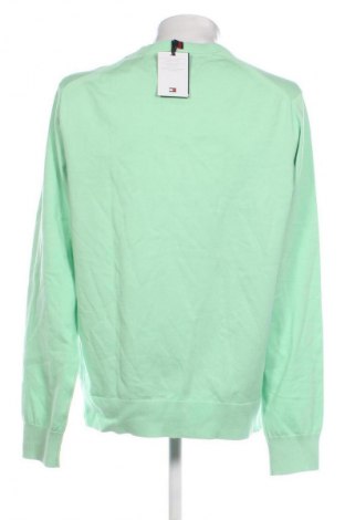 Pulover de bărbați Tommy Hilfiger, Mărime 3XL, Culoare Verde, Preț 449,99 Lei