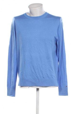 Herrenpullover Tommy Hilfiger, Größe L, Farbe Blau, Preis 98,99 €