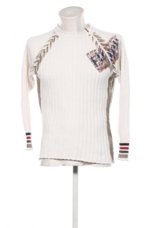 Herrenpullover Unbranded, Größe M, Farbe Weiß, Preis € 9,99
