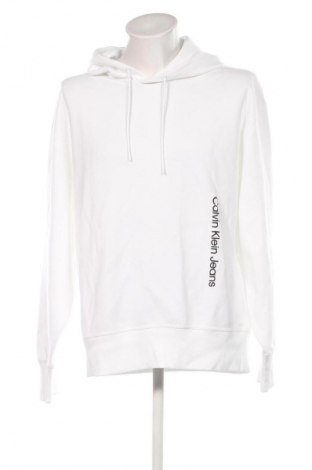 Férfi sweatshirt Calvin Klein Jeans, Méret L, Szín Fehér, Ár 31 169 Ft