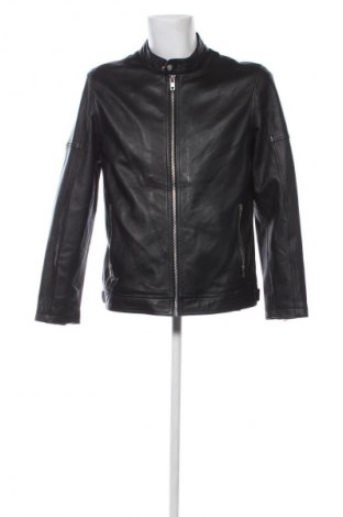 Geacă de piele pentru bărbati C&A, Mărime M, Culoare Negru, Preț 352,99 Lei