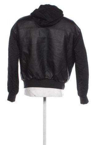Ανδρικό δερμάτινο μπουφάν Calvin Klein Jeans, Μέγεθος M, Χρώμα Μαύρο, Τιμή 192,99 €