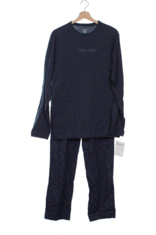 Pyjama Calvin Klein, Größe S, Farbe Blau, Preis € 37,99