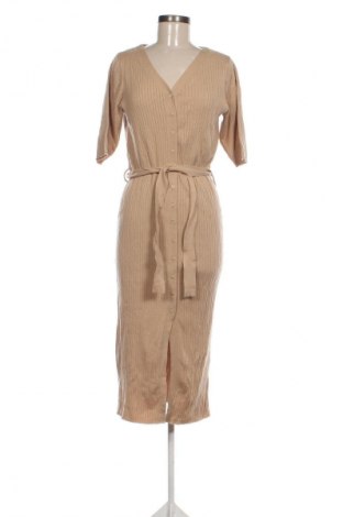 Kleid Ever.me by Takko Fashion, Größe M, Farbe Beige, Preis 5,99 €