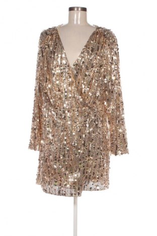 Rochie H&M, Mărime M, Culoare Auriu, Preț 59,99 Lei