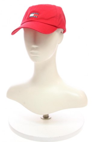 Czapka Tommy Jeans, Kolor Czerwony, Cena 149,99 zł