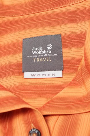 Γυναικείο πουκάμισο Jack Wolfskin, Μέγεθος L, Χρώμα Πορτοκαλί, Τιμή 13,61 €
