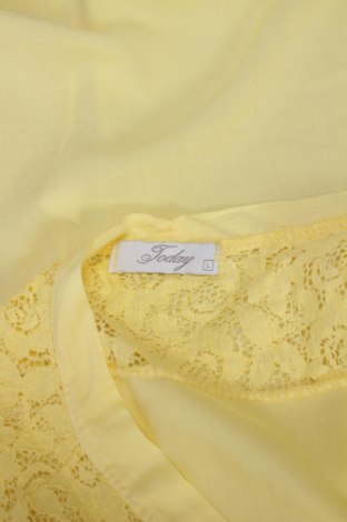 Γυναικείο πουκάμισο Today, Μέγεθος L, Χρώμα Κίτρινο, Τιμή 9,90 €