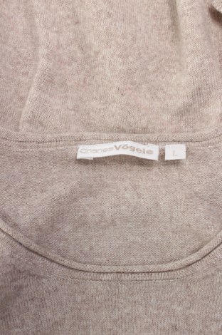Дамски пуловер Charles Vogele, Размер L, Цвят Бежов, Цена 8,40 лв.