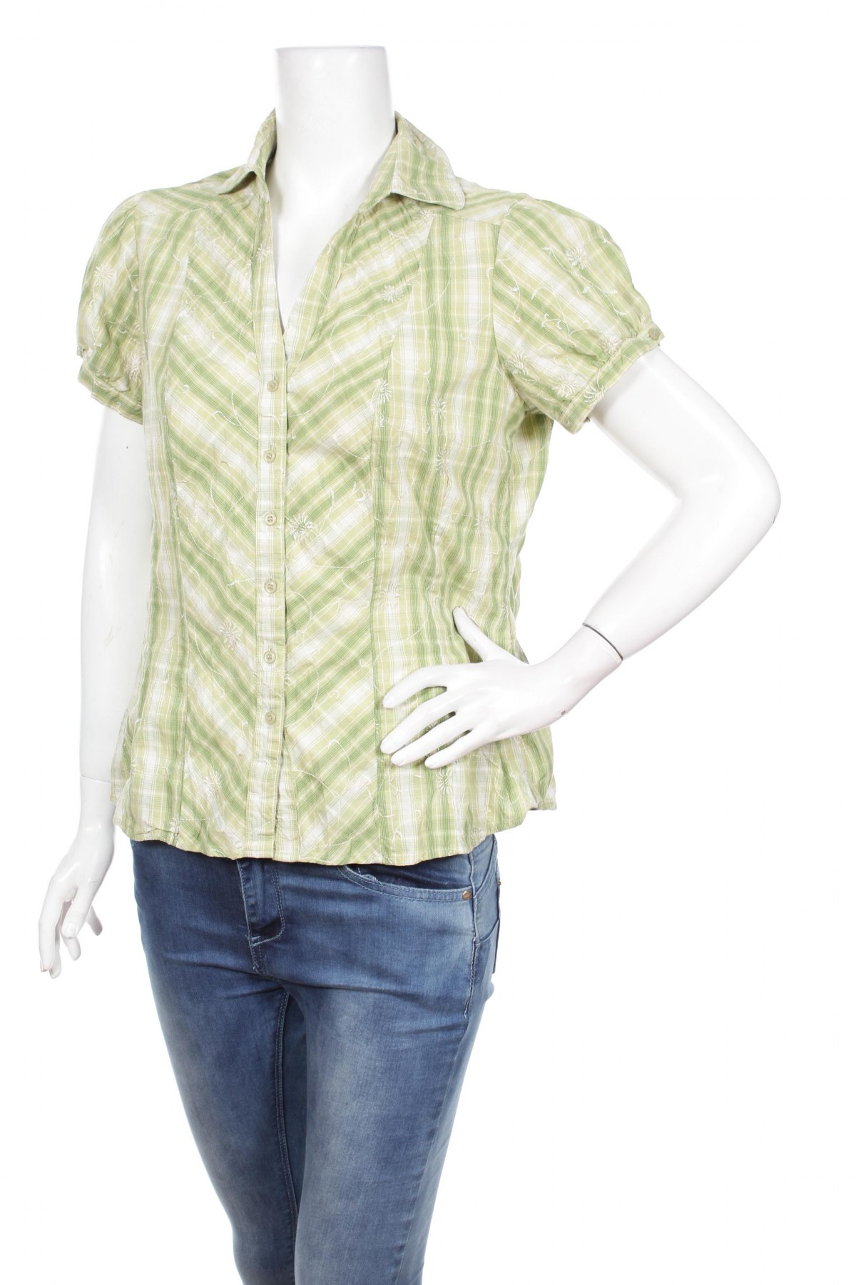 Γυναικείο πουκάμισο Reitmans, Μέγεθος M, Χρώμα Πράσινο, Τιμή 9,90 €