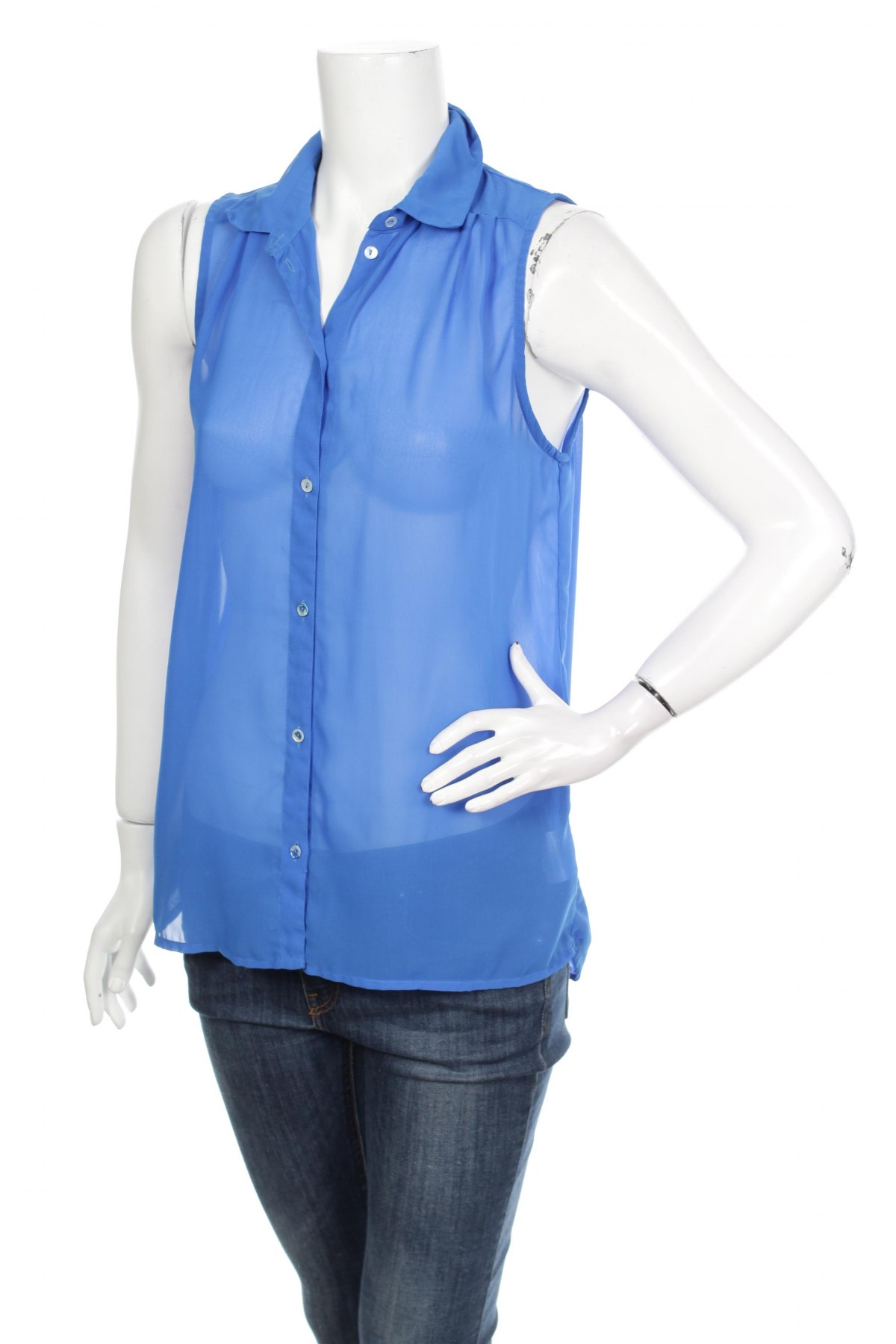 Γυναικείο πουκάμισο Sparkz, Μέγεθος M, Χρώμα Μπλέ, Τιμή 9,90 €
