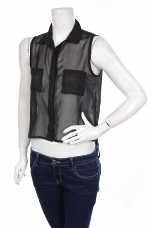 Γυναικείο πουκάμισο Bik Bok, Μέγεθος XS, Χρώμα Μαύρο, Τιμή 9,90 €