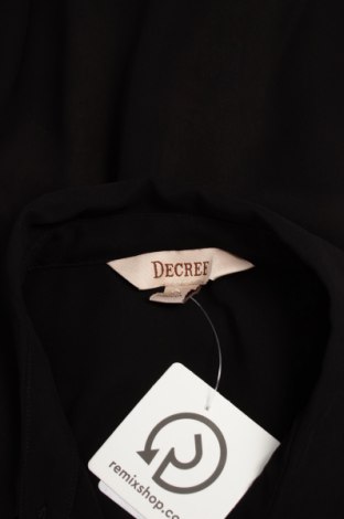 Γυναικείο πουκάμισο Decree, Μέγεθος M, Χρώμα Μαύρο, Τιμή 9,90 €