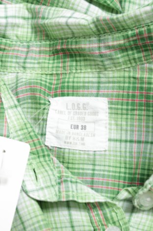 Γυναικείο πουκάμισο H&M L.o.g.g, Μέγεθος M, Χρώμα Πράσινο, Τιμή 14,43 €