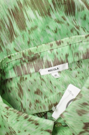 Γυναικείο πουκάμισο Nicola, Μέγεθος XL, Χρώμα Πράσινο, Τιμή 14,23 €
