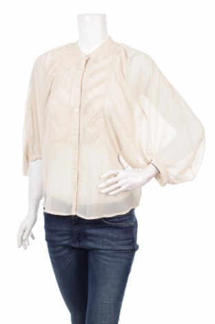 Γυναικείο πουκάμισο Vero Moda, Μέγεθος XS, Χρώμα  Μπέζ, Τιμή 14,23 €