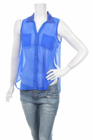 Γυναικείο πουκάμισο Wet Seal, Μέγεθος M, Χρώμα Μπλέ, Τιμή 11,13 €