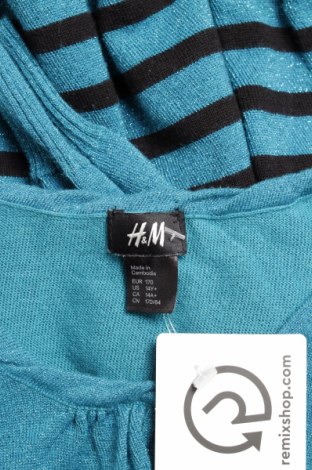 Pulover pentru copii H&M, Mărime 14-15y/ 168-170 cm, Culoare Albastru, Preț 86,75 Lei