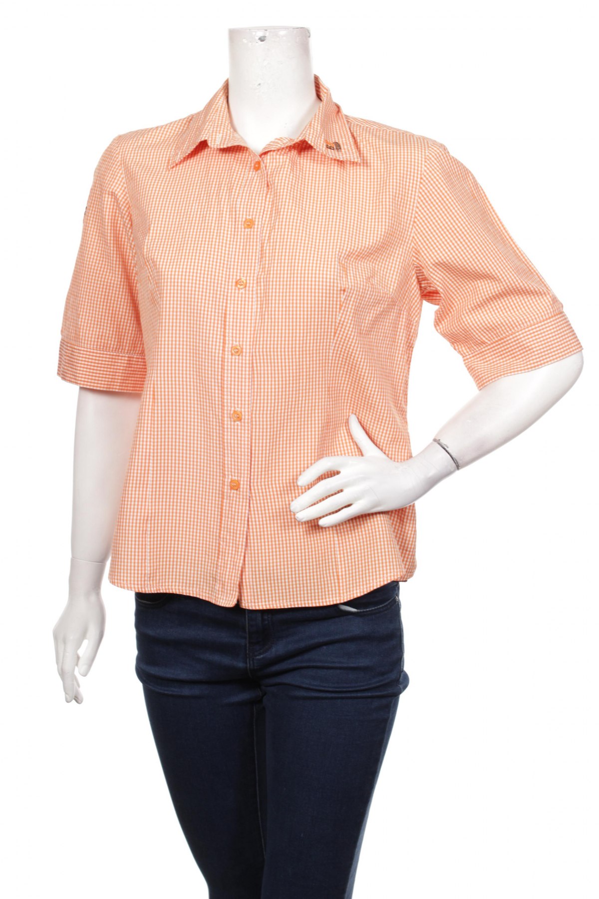 Γυναικείο πουκάμισο, Μέγεθος L, Χρώμα Πορτοκαλί, Τιμή 10,52 €