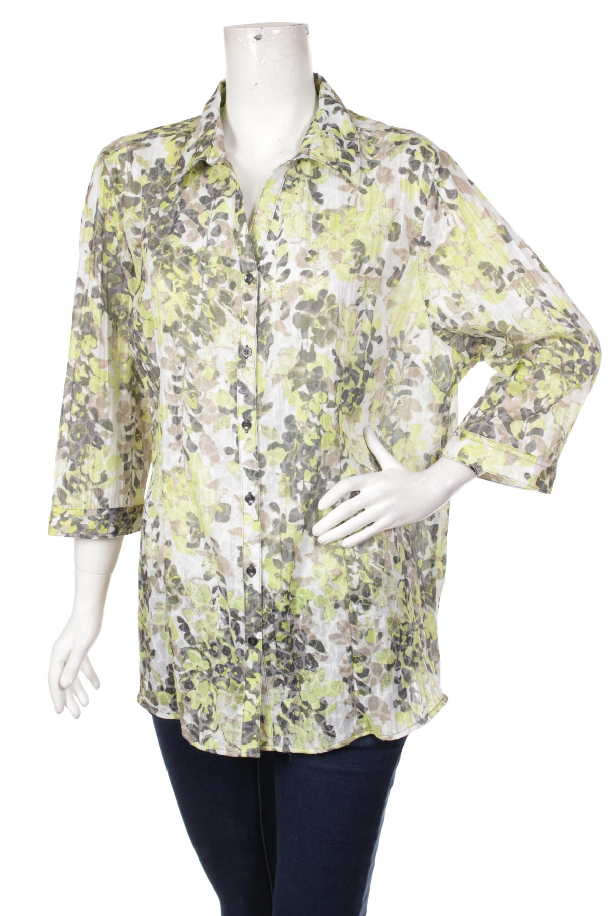Γυναικείο πουκάμισο Laura T., Μέγεθος M, Χρώμα Πολύχρωμο, Τιμή 14,23 €