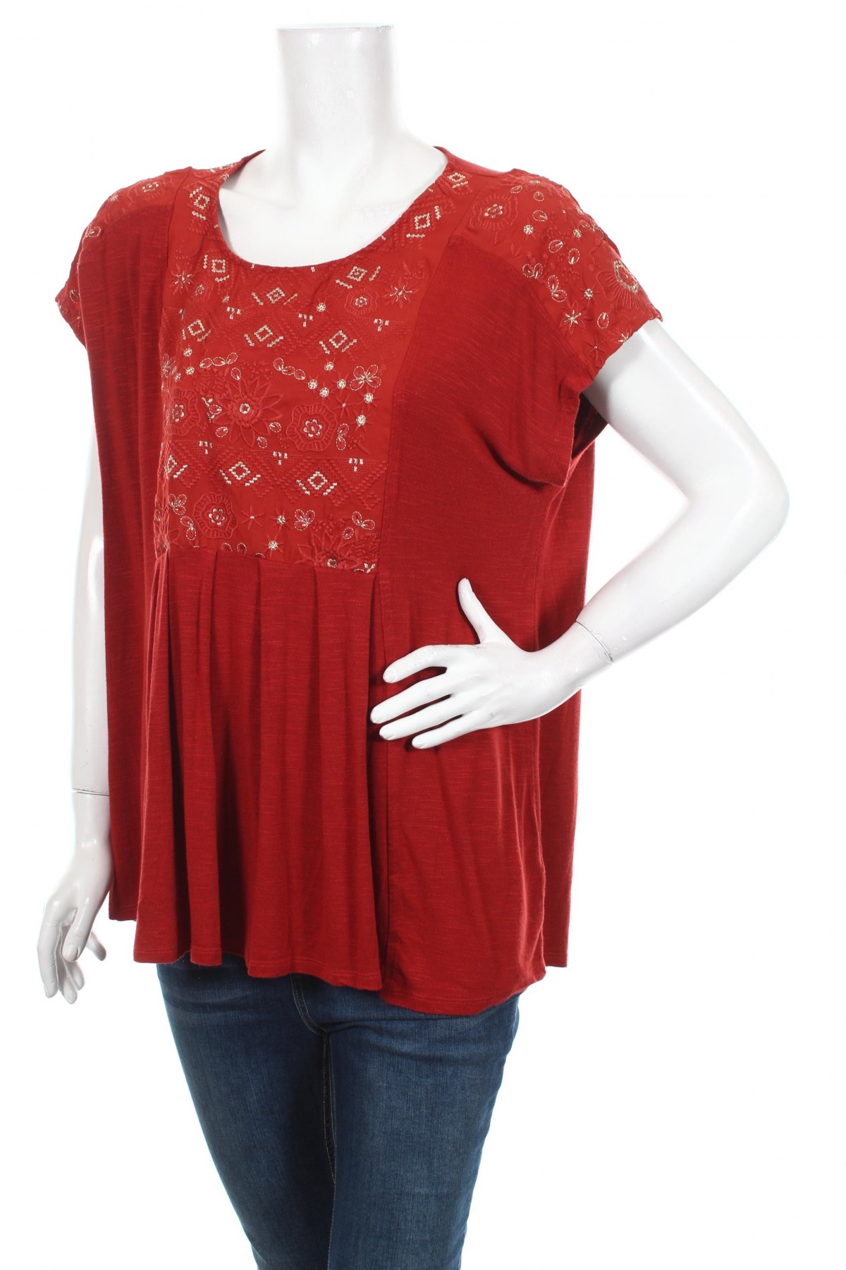 Дамска блуза Akemi+Kin, Размер L, Цвят Червен, Цена 21,00 лв.