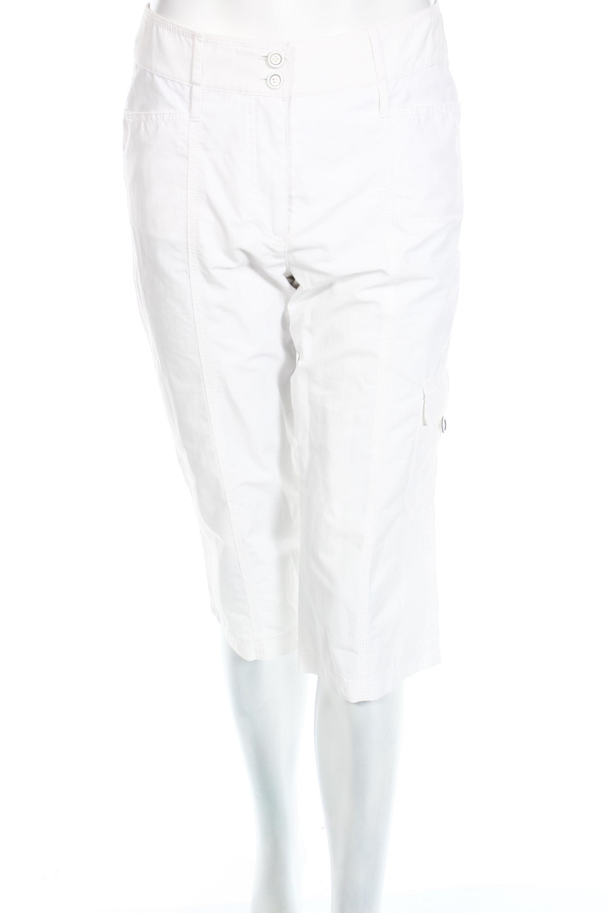 Дамски панталон Gerry Weber, Размер XS, Цвят Бял, Цена 52,00 лв.