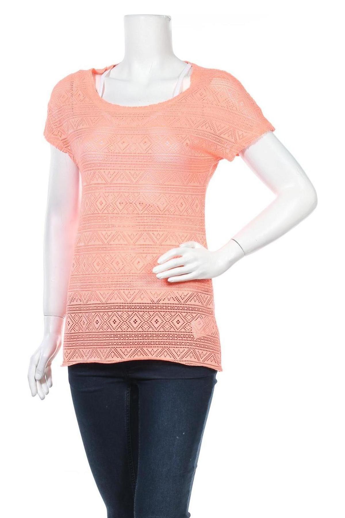 Γυναικεία μπλούζα Esmara, Μέγεθος XS, Χρώμα Ρόζ , 97% πολυεστέρας, 3% ελαστάνη, Τιμή 6,23 €