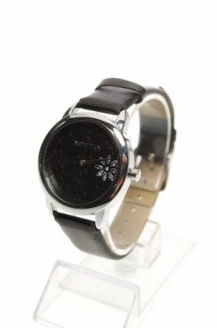 Ρολόι Morgan, Χρώμα Μαύρο, Δερματίνη, μέταλλο, Τιμή 23,61 €
