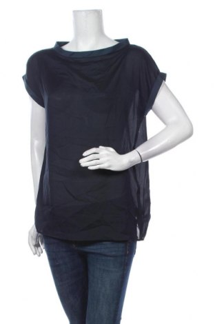 Damen Shirt Aglini, Größe XL, Farbe Blau, 93% Seide, 7% Elastan, Preis 29,23 €