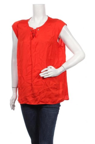 Γυναικεία μπλούζα Comma,, Μέγεθος XL, Χρώμα Κόκκινο, 52% πολυεστέρας, 48% βισκόζη, Τιμή 7,69 €