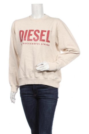 Bluză de femei Diesel, Mărime M, Culoare Bej, Bumbac, Preț 247,76 Lei