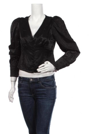 Дамска блуза Glamorous, Размер M, Цвят Черен, 70% вискоза, 30% полиестер, Цена 14,75 лв.