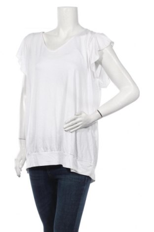 Дамска блуза Jacqueline De Yong, Размер XXL, Цвят Бял, 98% вискоза, 2% еластан, Цена 31,85 лв.