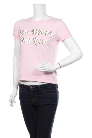Дамска блуза Q/S by S.Oliver, Размер S, Цвят Розов, 52% памук, 48% полиестер, Цена 13,80 лв.